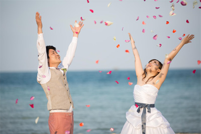 フラワーシャワー